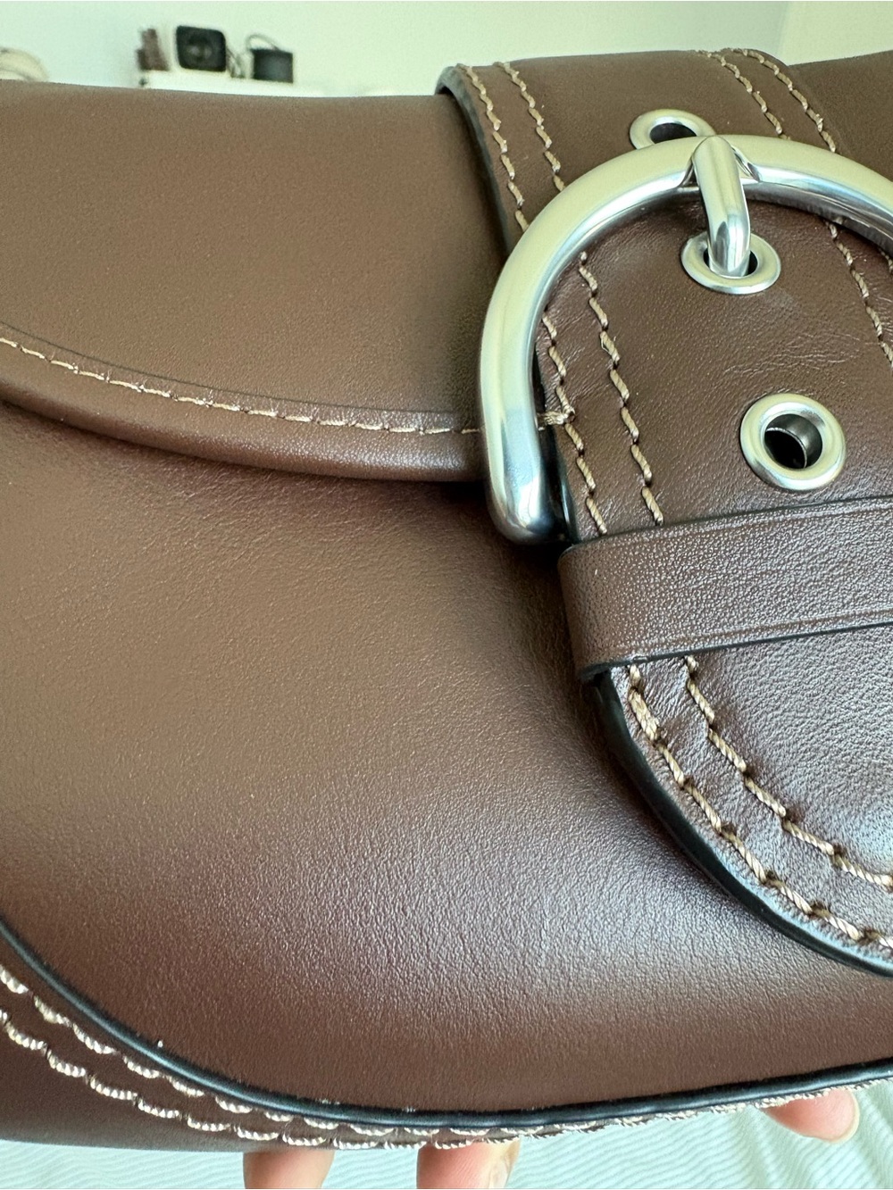 Coach Soho Flap in Maple - Picture 11 of 14
